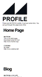 Mobile Screenshot of profile.mutron.org